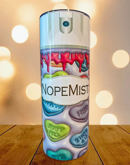 NopeMist Anti-Valentines Day tumbler